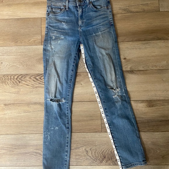 Citizens of Humanity High Rise Distressed Jeans - Picture 6 of 6